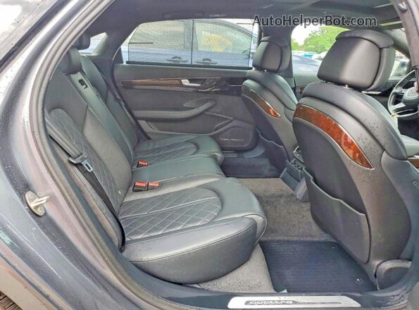 WAU43AFDXGN010926 2016 AUDI A8 Серый Вид задних сидений