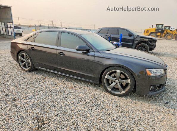 WAU43AFDXHN020602 2017 AUDI A8 Угольный Передняя правая четверть