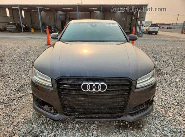 WAU43AFDXHN020602 2017 AUDI A8 Угольный Вид спереди
