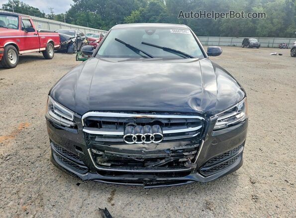 WAU44AFD6HN012767 2017 AUDI A8 Black Դիմացի տեսք