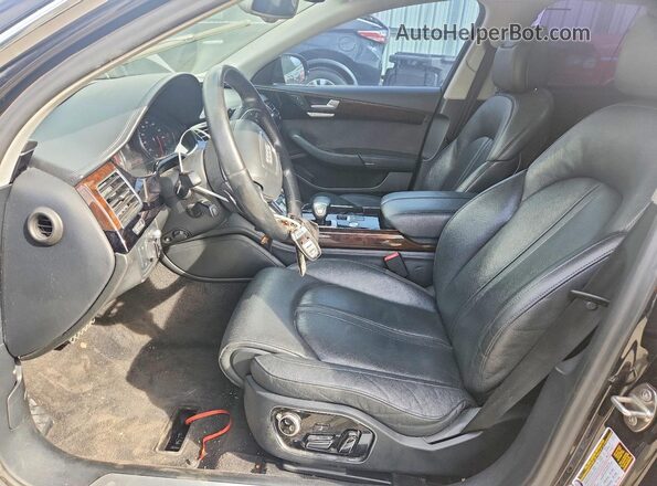 WAU44AFD6HN012767 2017 AUDI A8 Black Սալոնի դիմացի տեսք