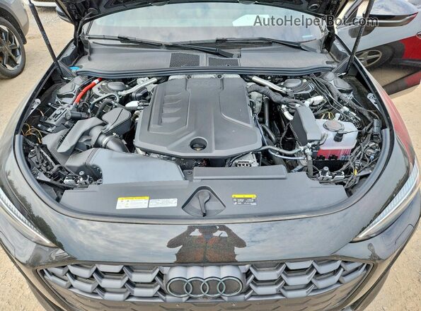 WAU5BCFUXSN076632 2025 AUDI A5 Черный Вид задней части салона
