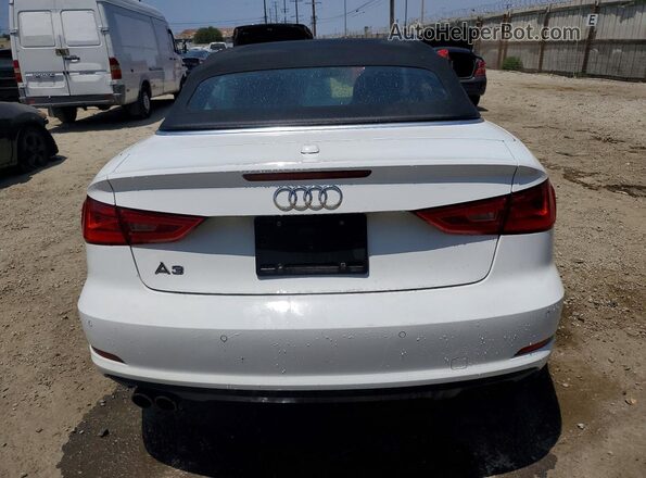 WAU67LFF4G1045172 2016 AUDI A3 White Vista trasera