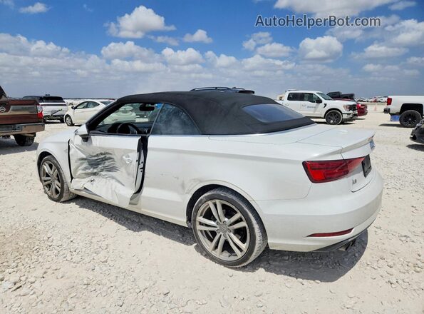 WAU6ULFF0J1086429 2018 AUDI A3 White Rear left