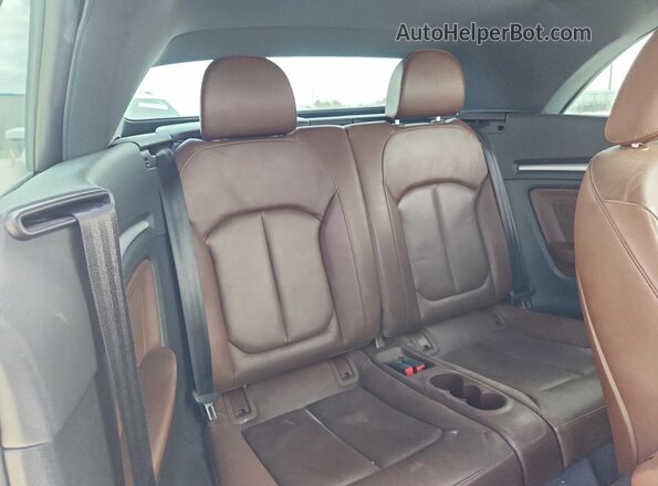 WAU6ULFF0J1086429 2018 AUDI A3 White Rear seats view
