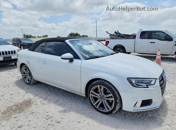 WAU6ULFF0J1086429 2018 AUDI A3 White Front right