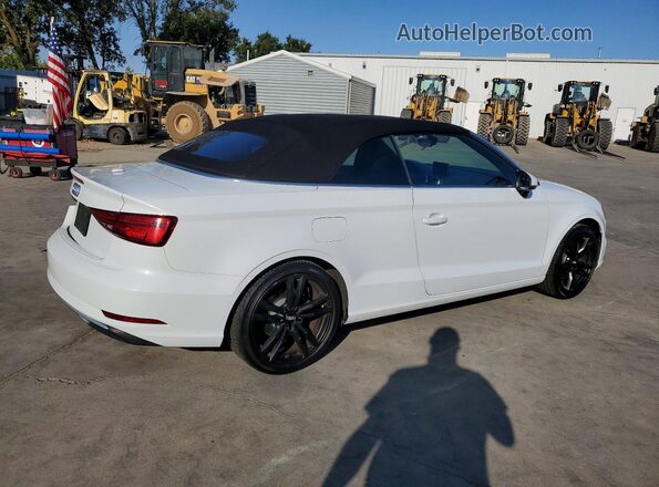 WAU6ULFF8J1004141 2018 AUDI A3 White Задня права чверть