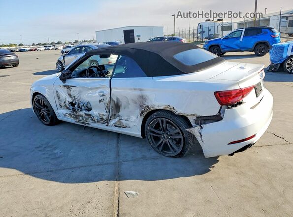 WAU6ULFF8J1004141 2018 AUDI A3 White Задня ліва чверть