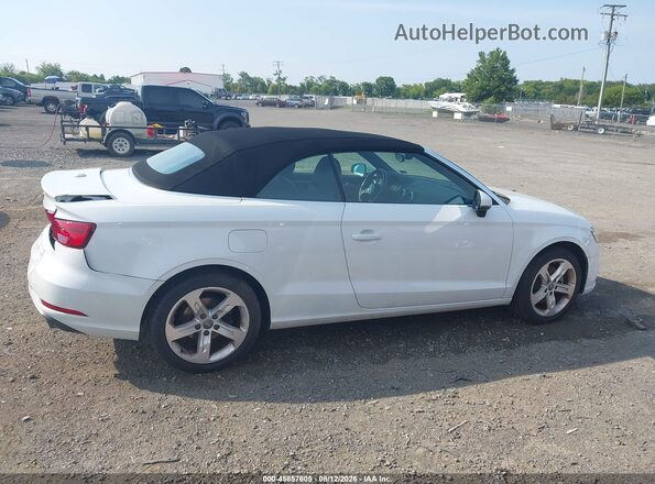 WAU78LFF3J1031384 2018 AUDI A3 White უკანა სალონის ხედი