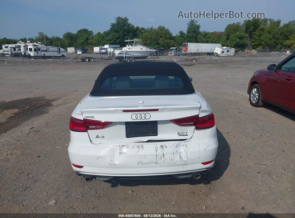WAU78LFF3J1031384 2018 AUDI A3 White 