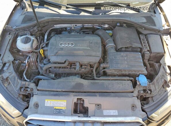 WAU78LFF5G1117093 2016 AUDI A3 Black Սալոնի հետևի տեսք