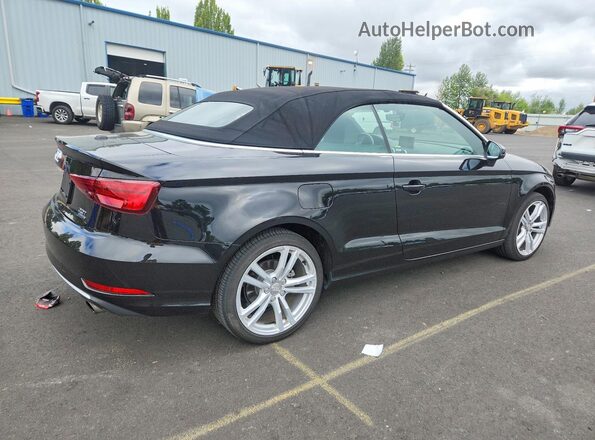 WAU78LFF8J1061495 2018 AUDI A3 Black Задня права чверть