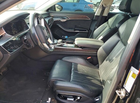 WAU8DAF83KN002791 2019 AUDI A8 Черный Вид салона спереди