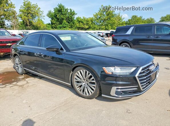 WAU8DAF83KN002791 2019 AUDI A8 Черный Передняя правая четверть