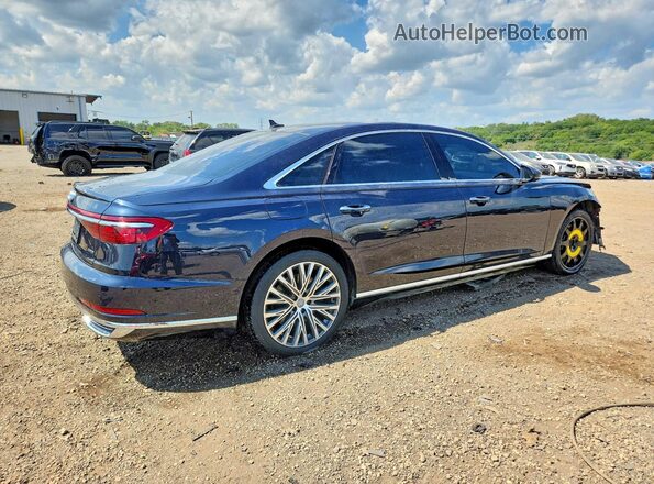 WAU8DBF88KN020256 2019 AUDI A8 Black Front view