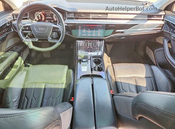 WAU8DBF88KN020256 2019 AUDI A8 Black 360 interior view