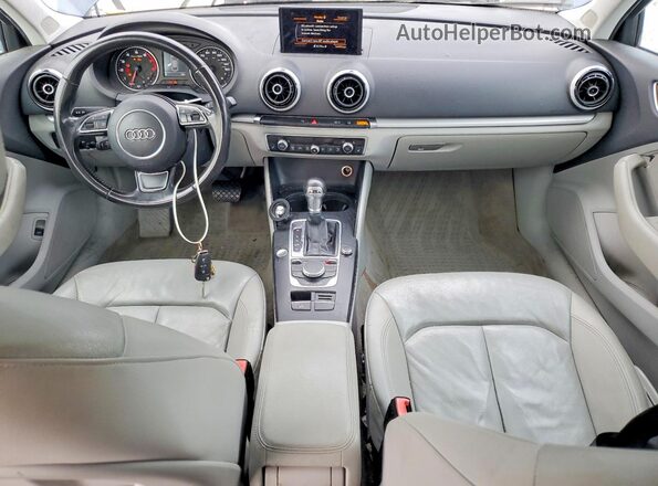 WAUA7GFF1G1035880 2016 AUDI A3 Синий Вид панели приборов