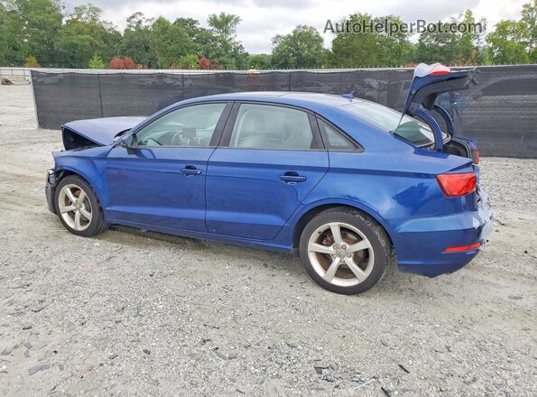 WAUA7GFF1G1035880 2016 AUDI A3 Синий Задняя левая четверть