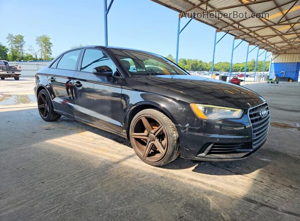 WAUA7GFF2G1005240 2016 AUDI A3 Черный Передняя правая четверть