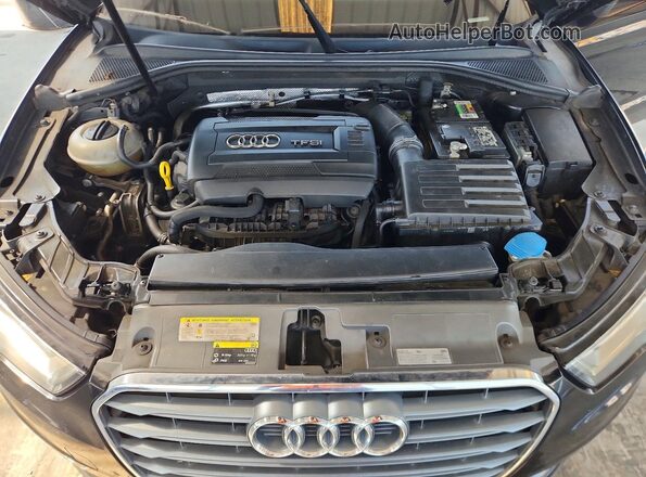 WAUA7GFF2G1005240 2016 AUDI A3 Черный Вид задней части салона