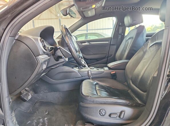 WAUA7GFF2G1005240 2016 AUDI A3 Черный Вид салона спереди