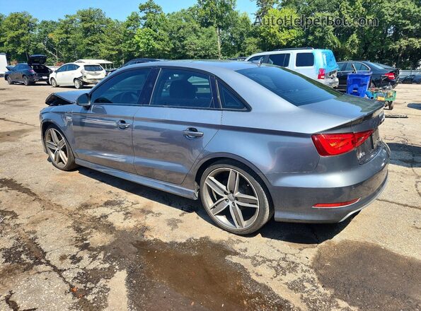 WAUA7GFF4G1030267 2016 AUDI A3 Gray Rear left