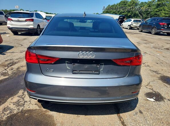WAUA7GFF4G1030267 2016 AUDI A3 Gray Rear view