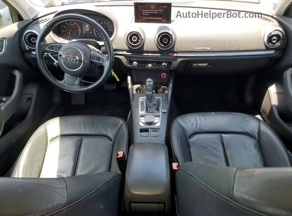 WAUA7GFF5G1107681 2016 AUDI A3 Black Dashboard view