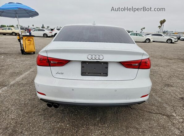 WAUA7GFF7G1051680 2016 AUDI A3 White Vista trasera