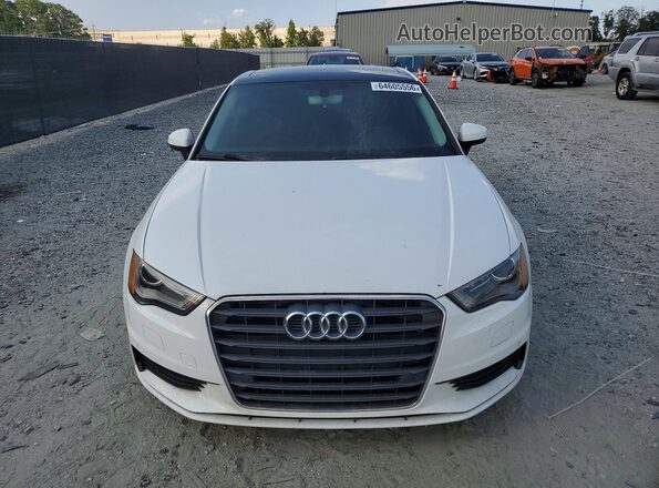 WAUA7GFF7G1053753 2016 AUDI A3 White Вид спереду
