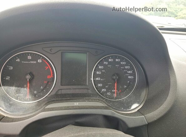 WAUA7GFF7G1055938 2016 AUDI A3 White Widok zestawu wskaźników