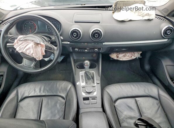 WAUA7GFF7G1055938 2016 AUDI A3 White Widok deski rozdzielczej