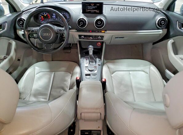 WAUA7HFF7G1050860 2016 AUDI A3 Gray წინა პანელის ხედი
