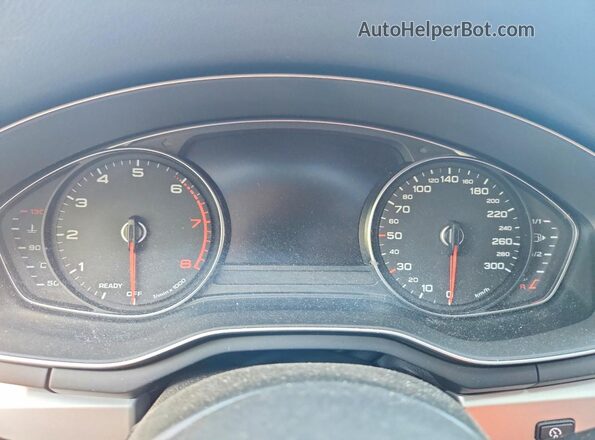 WAUAAAF43PN014714 2023 AUDI A4 Black Вид щитка приладів