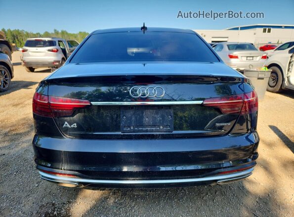 WAUAAAF43PN014714 2023 AUDI A4 Black Вид ззаду