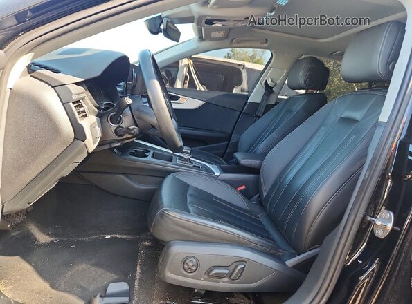 WAUAAAF43PN014714 2023 AUDI A4 Black Вид салону спереду