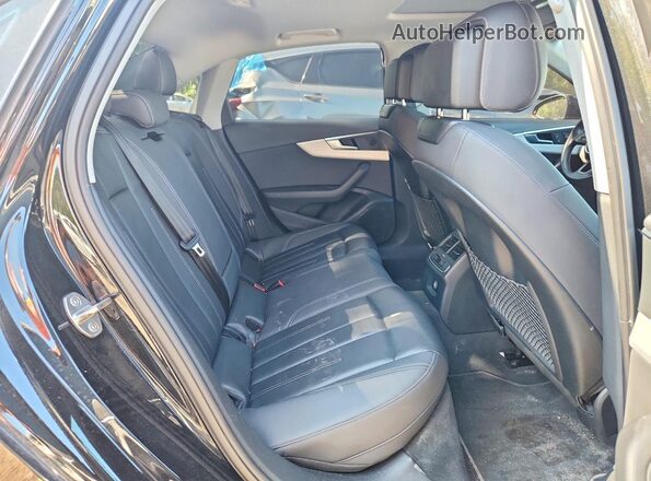 WAUAAAF43PN014714 2023 AUDI A4 Black Вид задніх сидінь