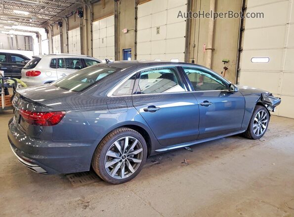WAUABAF42MN007598 2021 AUDI A4 Черный Задняя правая четверть