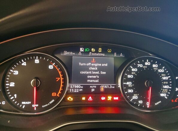 WAUABAF42MN007598 2021 AUDI A4 Черный Вид щитка приборов