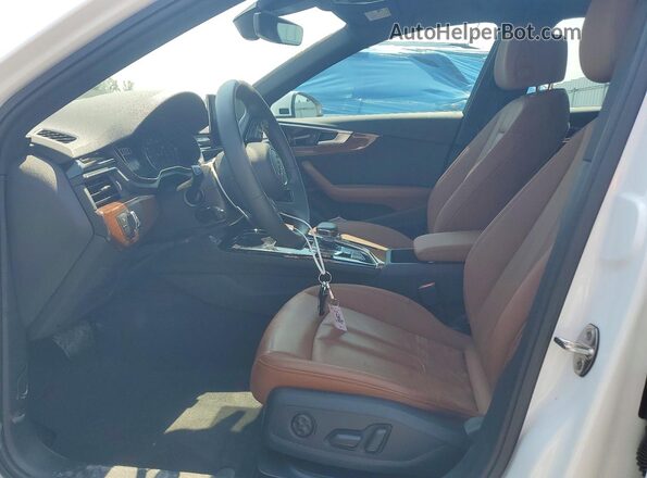 WAUABAF42PN010795 2023 AUDI A4 Белый Вид салона спереди