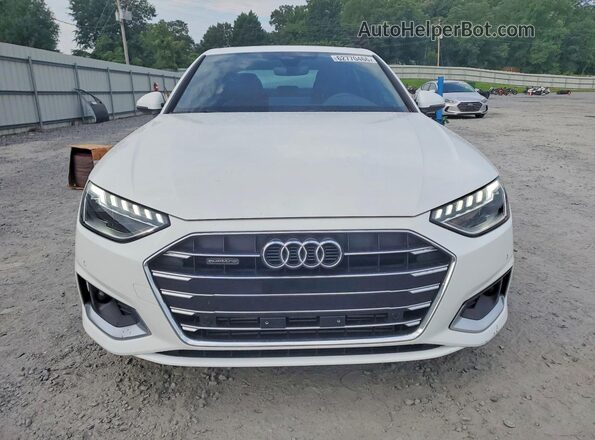 WAUABAF42PN010795 2023 AUDI A4 Белый Вид спереди