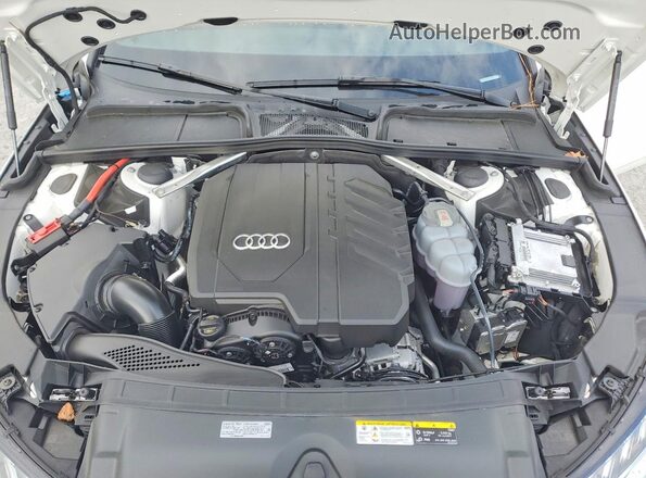 WAUABAF42PN010795 2023 AUDI A4 Белый Вид задней части салона