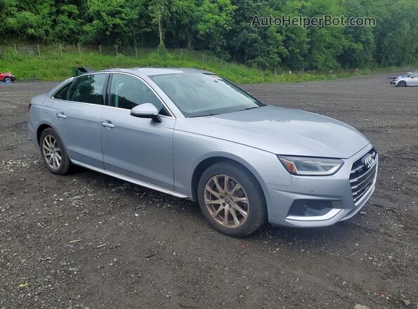 WAUABAF45MA019543 2021 AUDI A4 Silver Front right