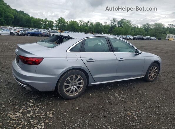 WAUABAF45MA019543 2021 AUDI A4 Silver Rear right