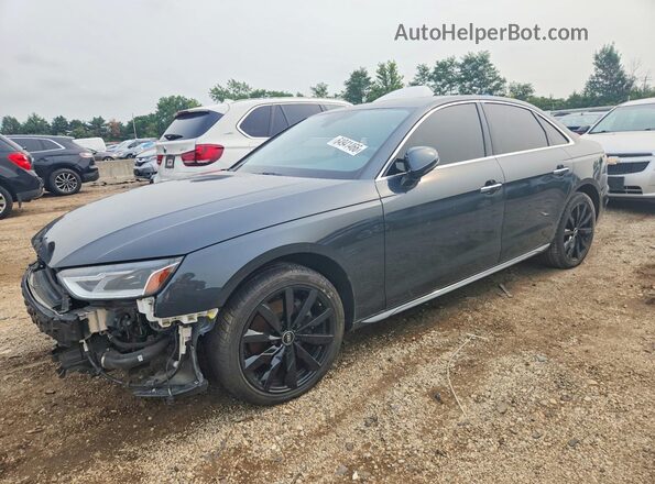 WAUABAF45MA078592 2021 AUDI A4 Серый Задняя левая четверть