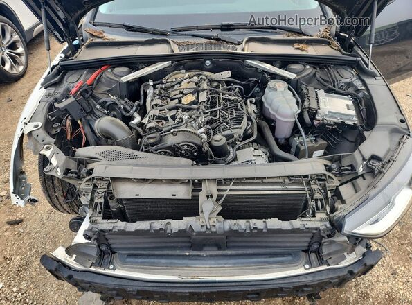 WAUABAF45MA078592 2021 AUDI A4 Серый Вид подкапотного пространства