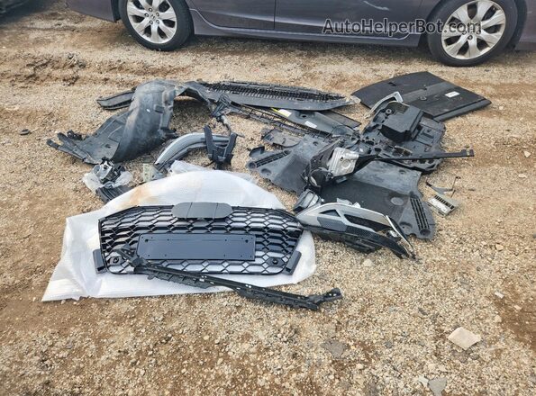WAUABAF45MA078592 2021 AUDI A4 Серый Вид наклейки с VIN-кодом