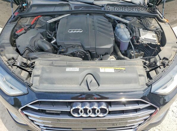 WAUABAF45MN007076 2021 AUDI A4 Black Vista interior trasera