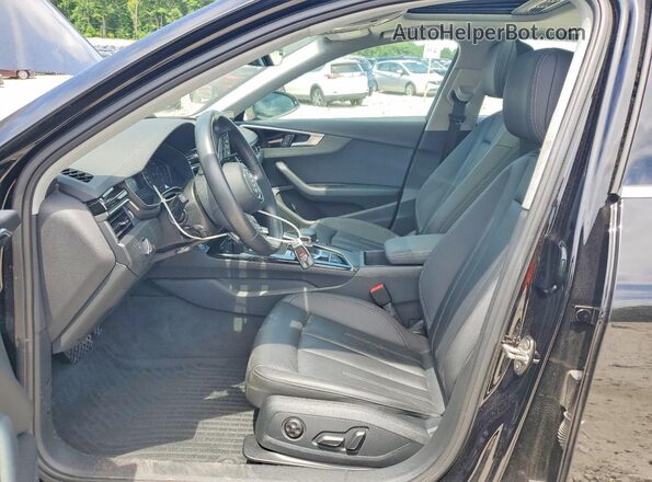 WAUABAF45MN007076 2021 AUDI A4 Black Vista interior delantera