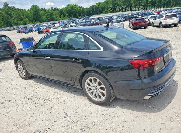 WAUABAF45MN007076 2021 AUDI A4 Black Trasero izquierdo